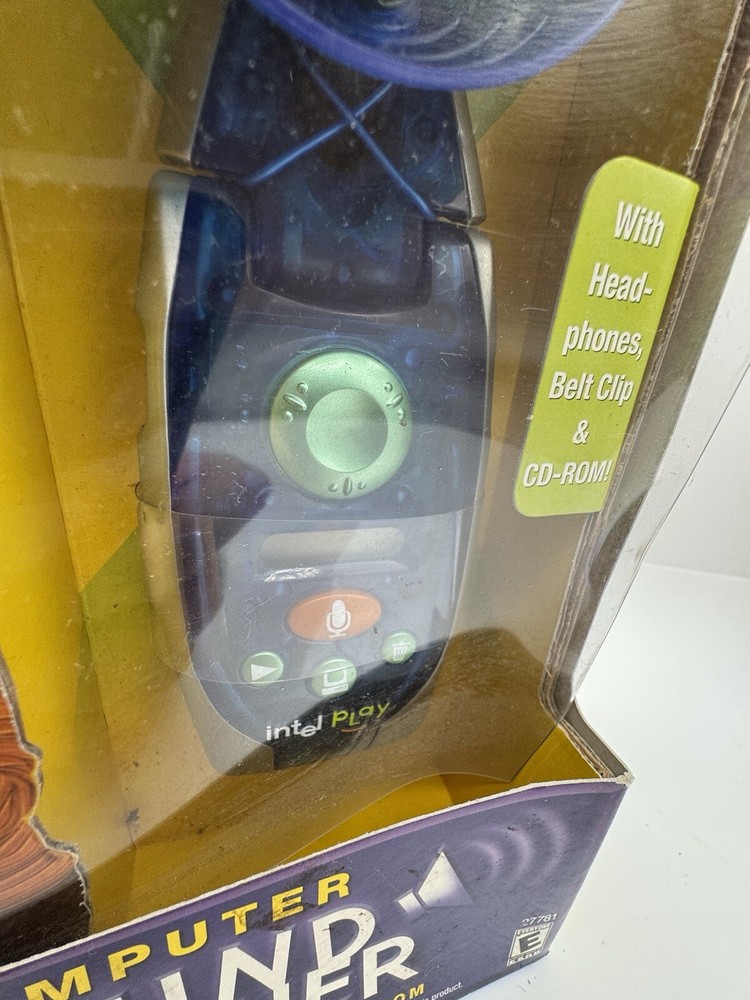 Intel Play Computer Sound Morpher - Record, Morph,Edit Sounds CD-ROM NEW