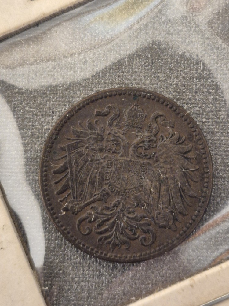 1897 Austria 2 Heller
