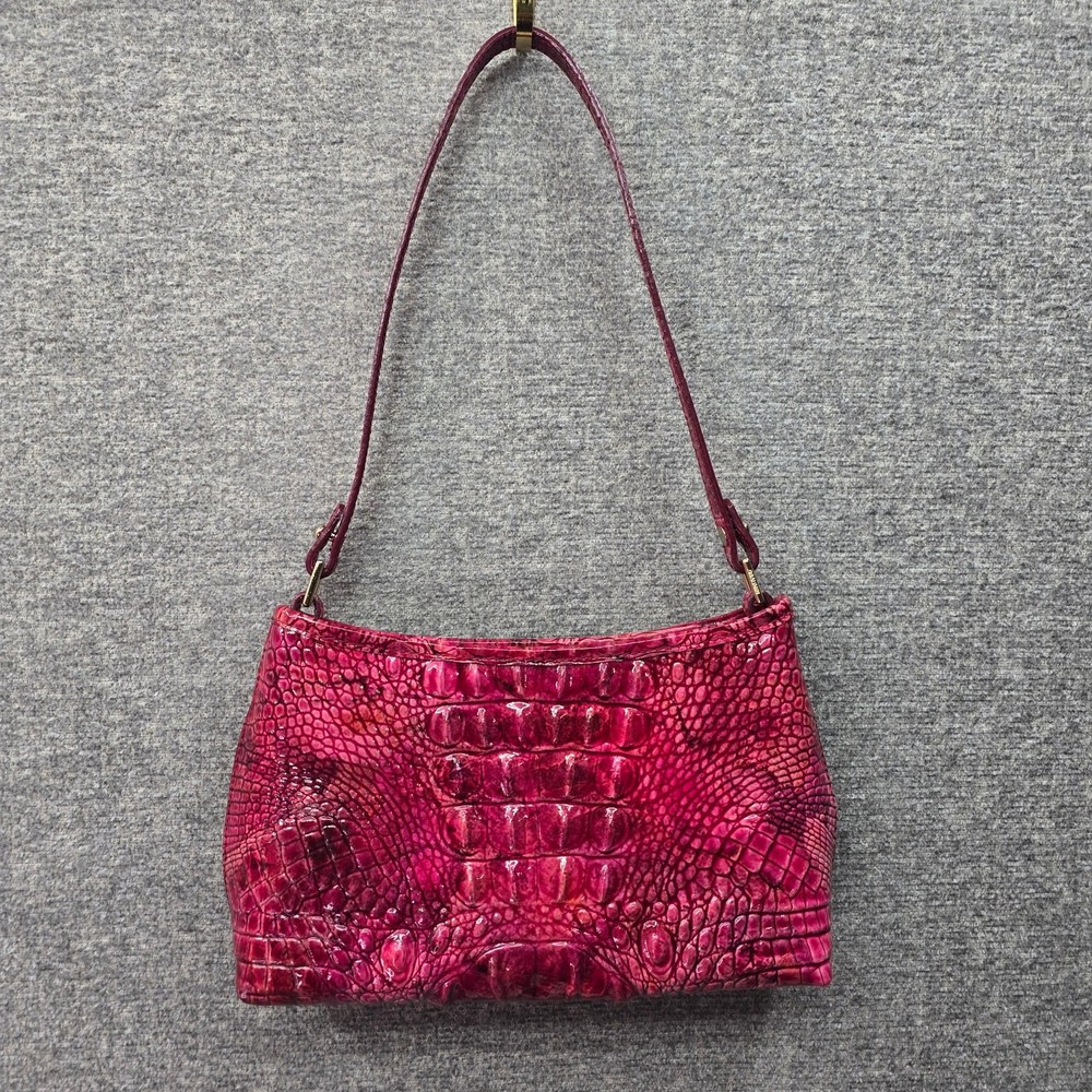 BRAHMIN ANYTIME EMBOSSED MINI SHOULDER BAG