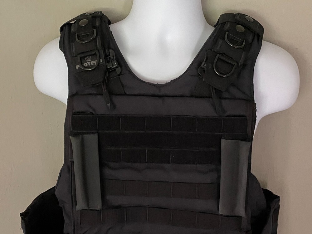 PROTECH Tactical Armor Carrier Medium Navy Molle First Spear Tubes