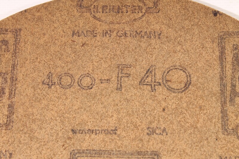 10 Sheets Sandpaper Sanding Discs 400 230mm Ø Round