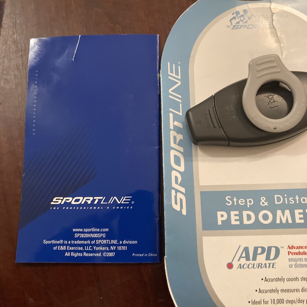 LRII30 Sportline 340 Step & Distance Pedometer