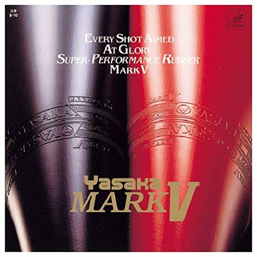 YASAKA Table Tennis Rubber MARK V B-10 Red Maximum