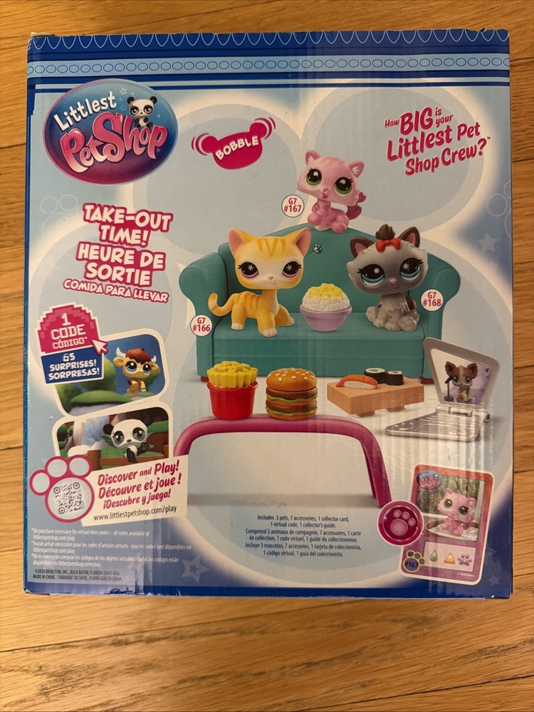 Littlest Petshop (LPS) Diner Dash Play Pack, Gen 7 Authentic