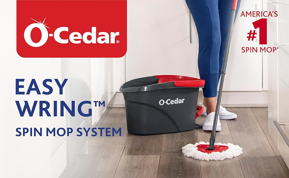 O-Cedar EasyWring Spin Mop System