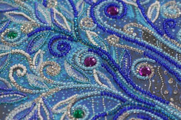 Bead embroidery kit Gate to infinity needlework kit Art canvas beadwork pattern