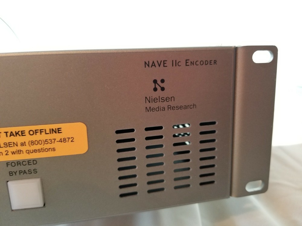 Nielsen WEGENER NAVE IIC 002 ENCODER Rack Mount Silver #219