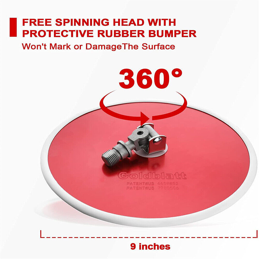 Goldblatt 9" Drywall Sander 30PC Sanding Discs-Hook Loop 80 x 100/180 Mixed Grit