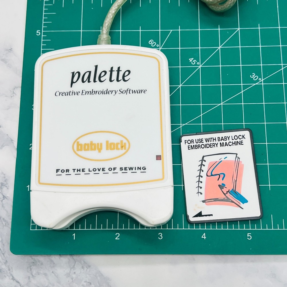 Baby Lock Palette ECS USB Card Reader Writer Embroidery Box PED Basic Compatible