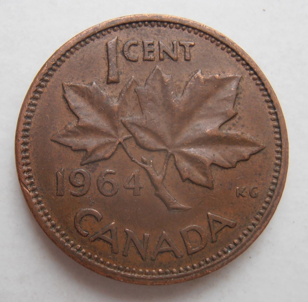 1964 CANADA 1 CENT
