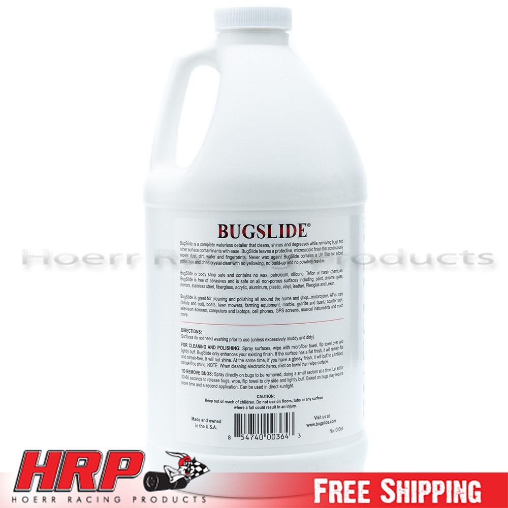 BugSlide Cleaner and Bug Remover 64oz Refill Bottle