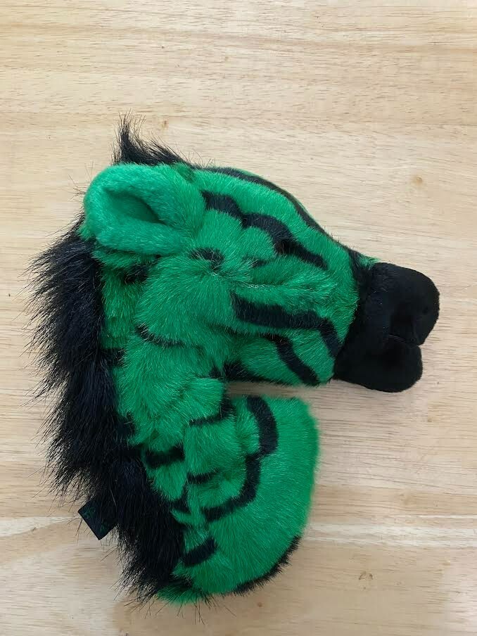 Golf Putter Head Cover Zebra Character