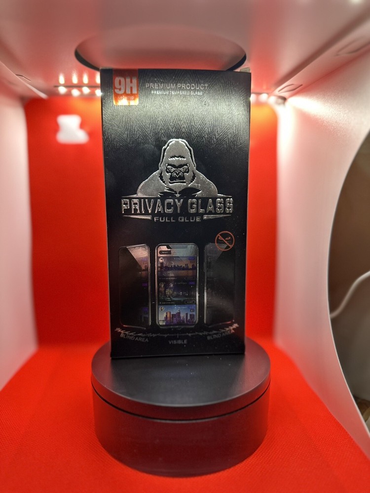 3 Pack - Tempered Glass Privacy Screen Protector - iPhone 16 PRO MAX