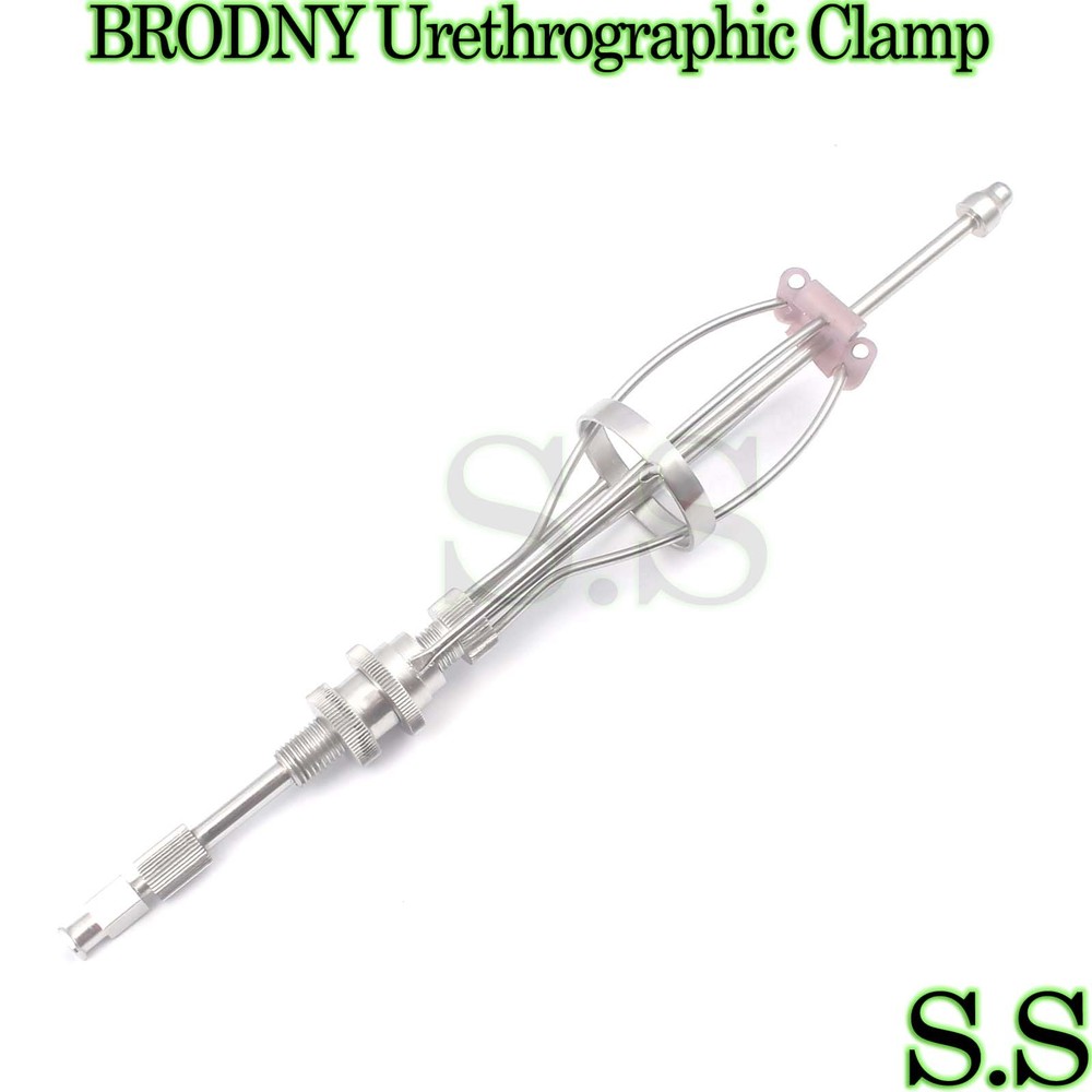 BRODNY Urethrographic Clamp and Cannula UR-01