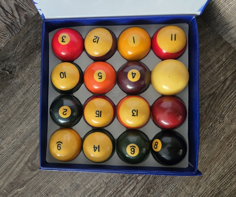 Vintage Billiards Complete Ball Set