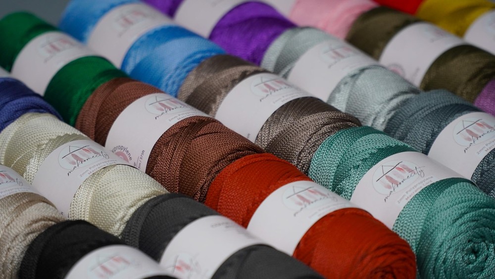 Polyester Macrame Cord 2mm x 250 Yards 750 feet 2mm Polypropylene Macrame Co...