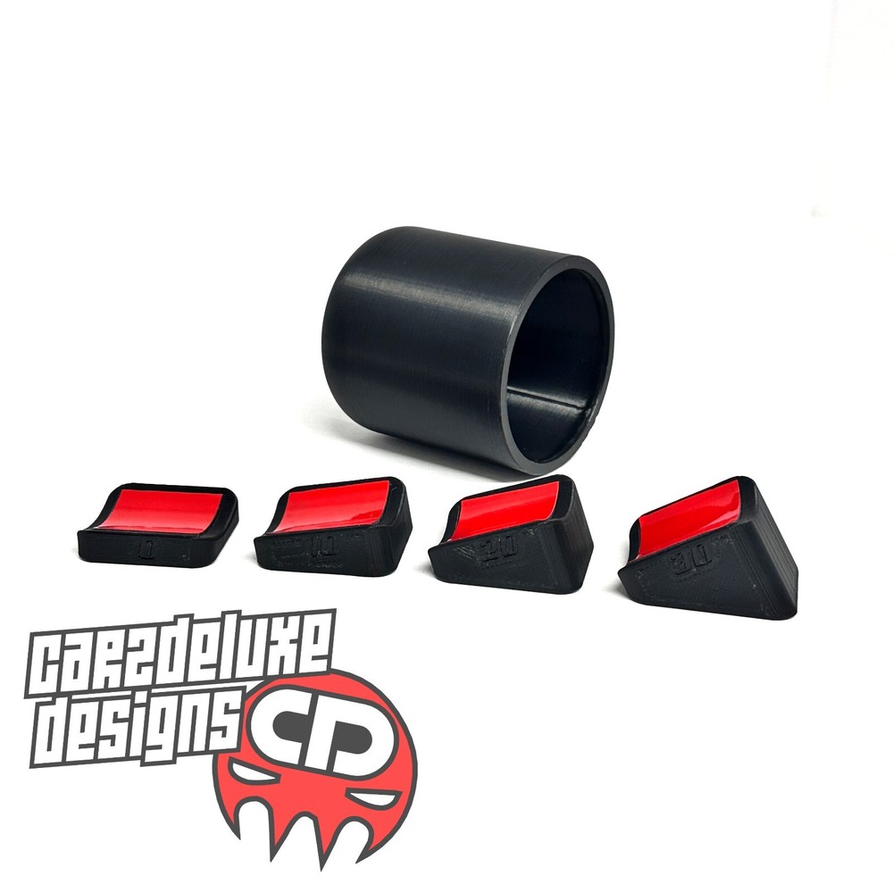 Universal gauge pod mount 52mm 4X viewing angles steering column dash cluster