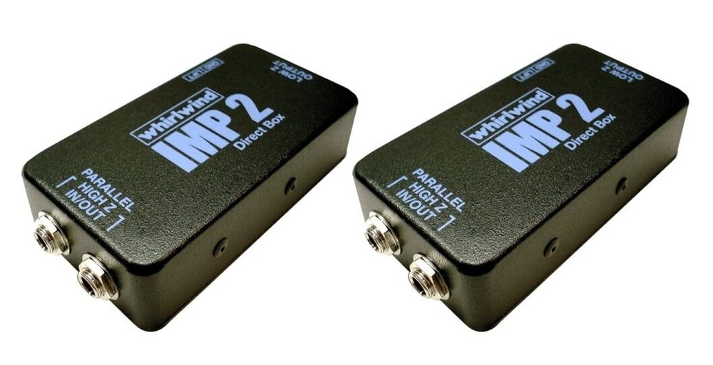 (2 Pack) Whirlwind IMP2 Standard Direct Box - MAKE OFFER