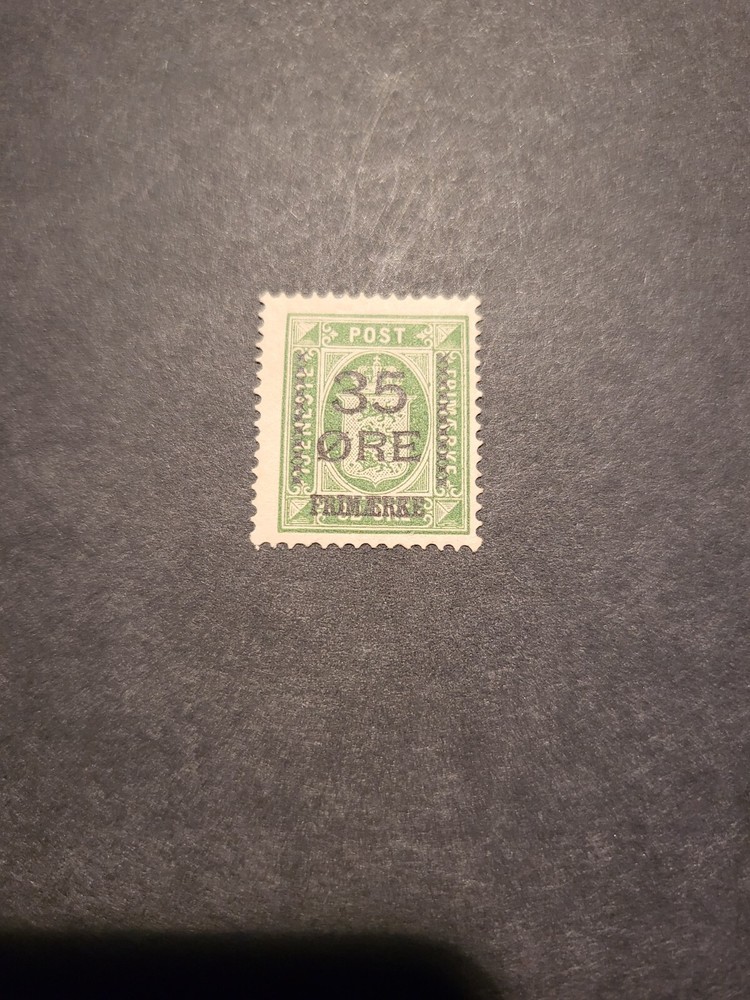 Stamps Denmark Scott #81 hinged