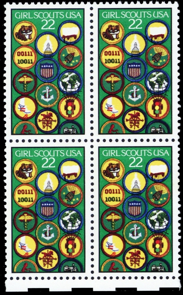 2251, Mint NH 22¢ Black Color Shift Block Freak Error * Stuart Katz