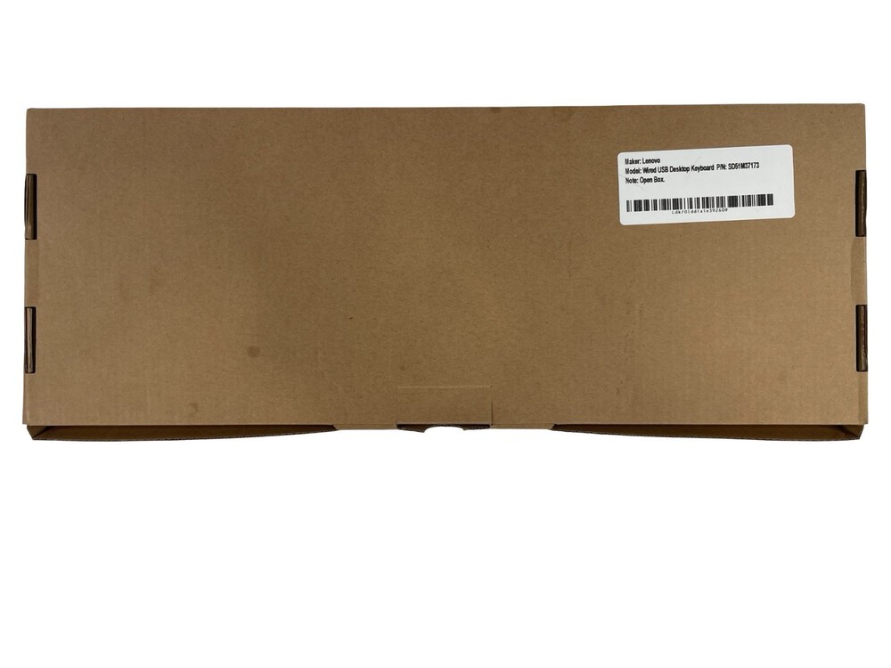 Lenovo Wired USB Desktop Keybored SD51M37173