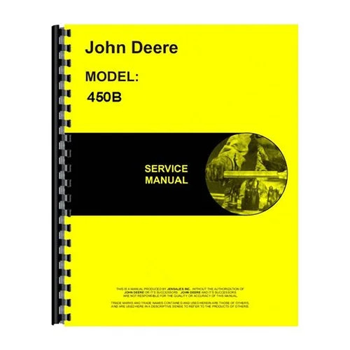 Service Manual fits John Deere 450B