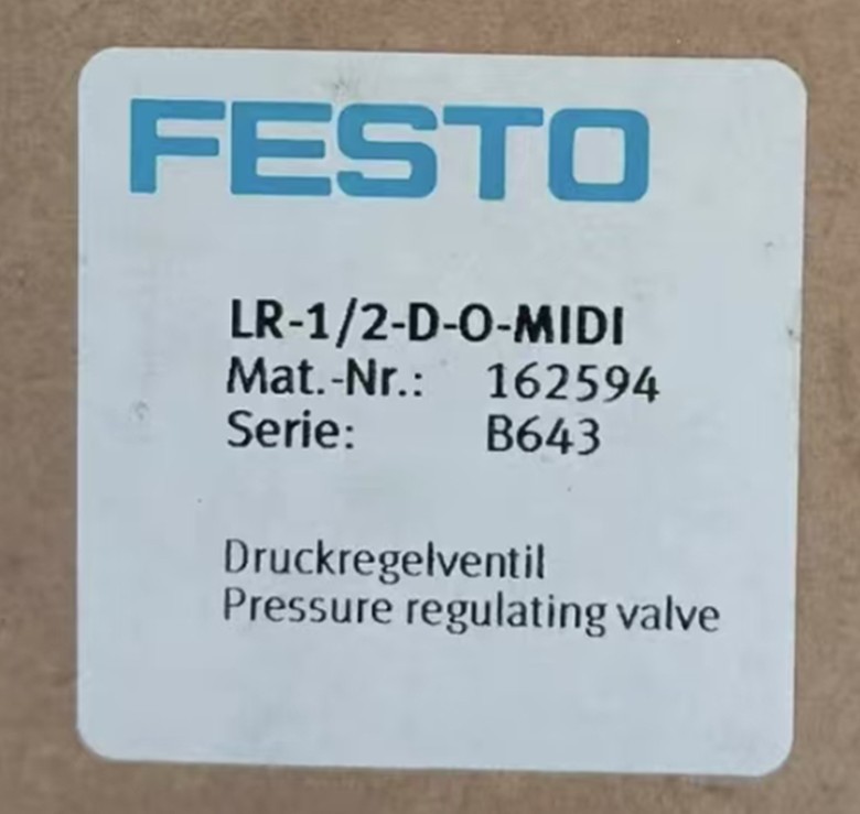 1PC FESTO LR-1/2-D-O-MIDI 162594 pressure reducing valve