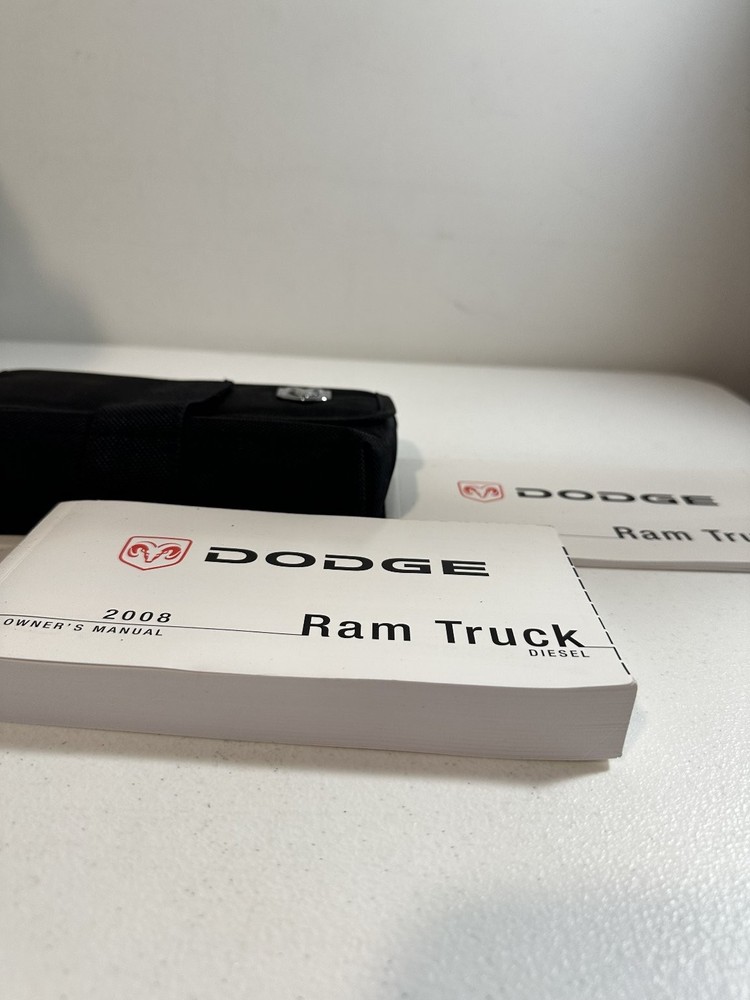 2008 Dodge Ram Owner's Manual Set