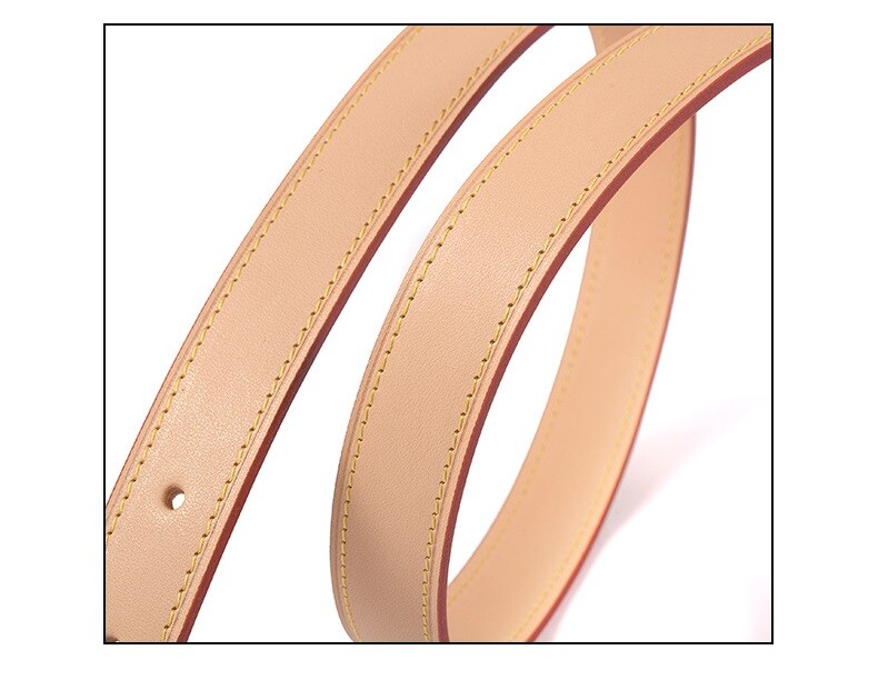 Vachetta Leather Strap Replacement Shoulder for LV Buggy PM