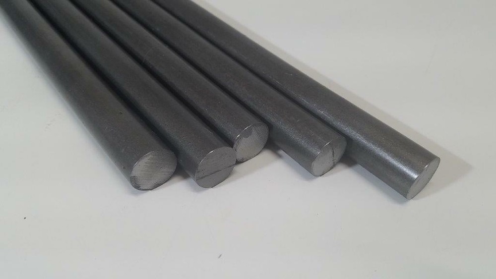 4140 Alloy Steel, 1" Round, 36" long bar, rod, Solid, Blacksmithing, Forging