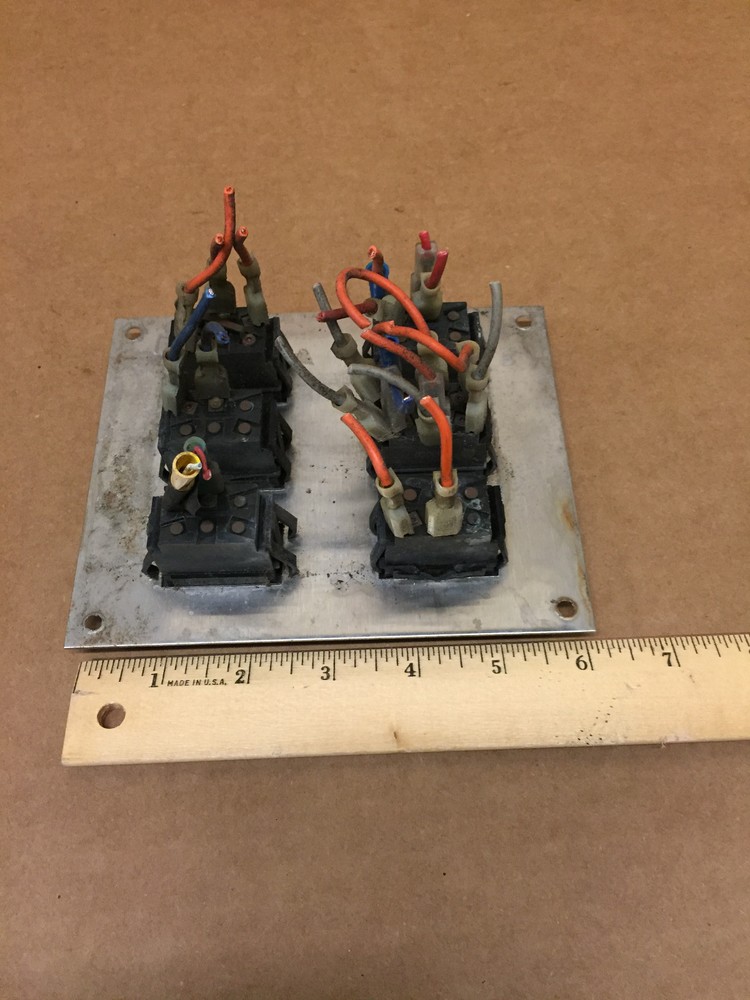 1987 Winner Boat Switch Lights Electrical Panel