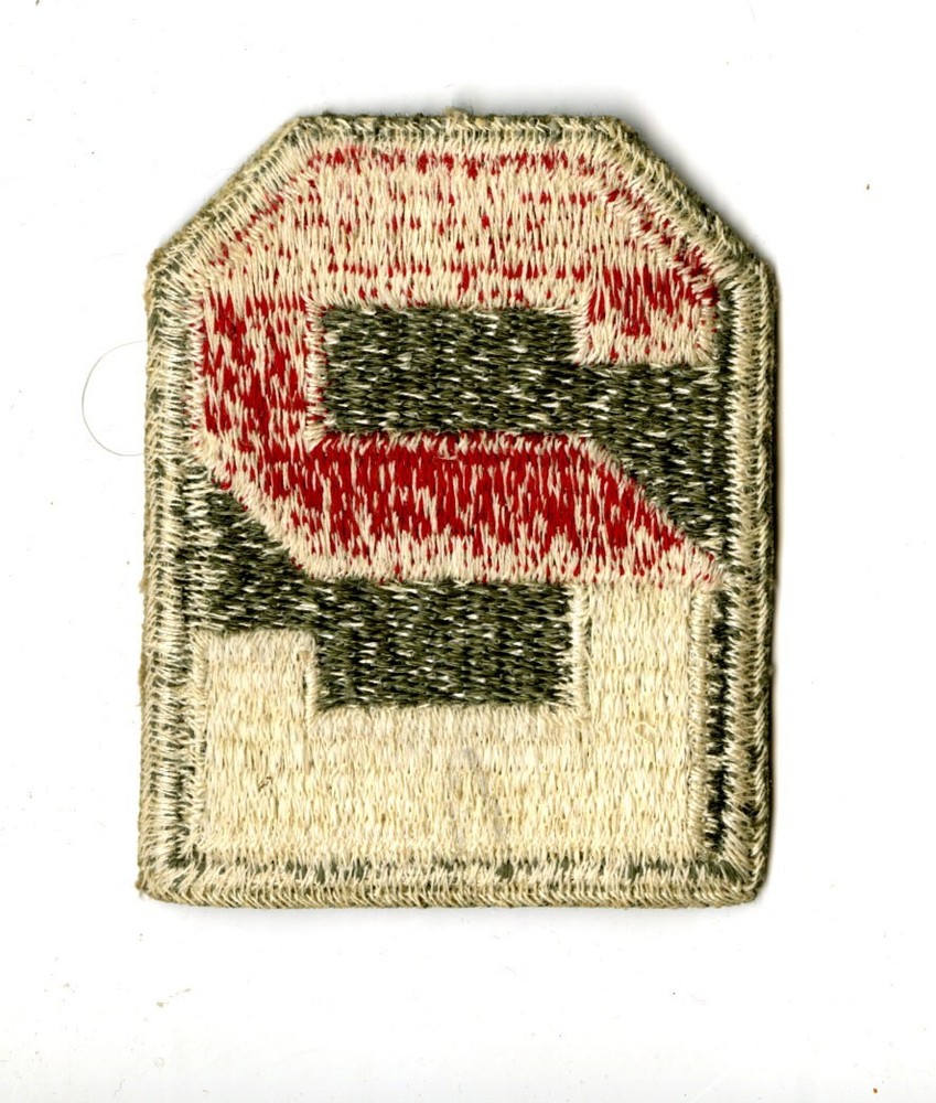 Second Army WWII Original Cut Edge White Back Patch Ranger School Training