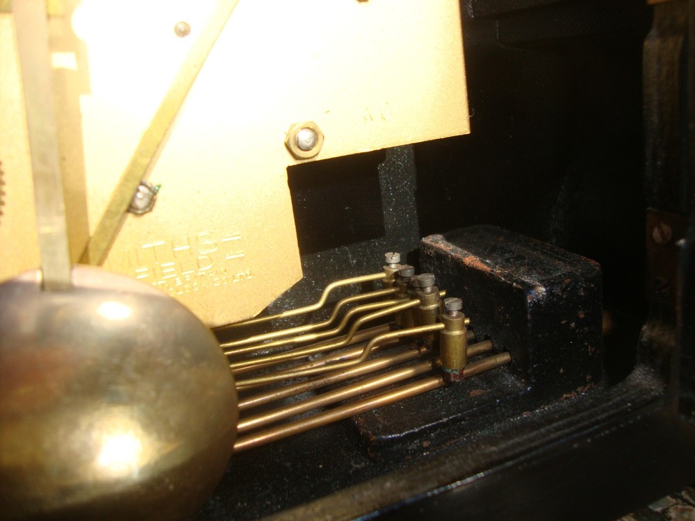 A 20th century mantle clock