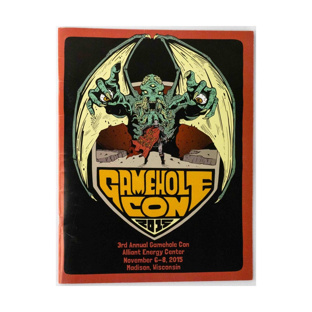 Gamehole Gamehole Con 2015 Program  VG+