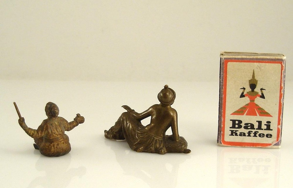 HISTORIC Master Casting Model 1900 Vienna Bronze Workshop Oriental Couple Arabs