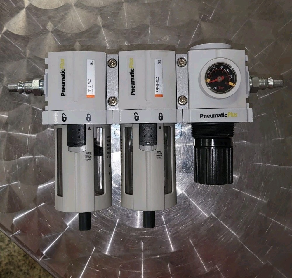 PNEUMATICS PLUS 3 stage Compressed Air Drying System