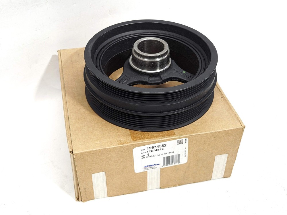 Corvette Caprice SS G8 LS3 Engine Harmonic Balancer Damper OEM GM 12674582