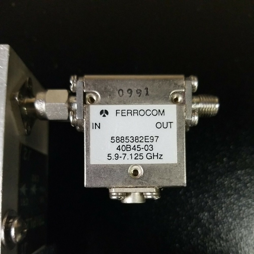 Frequency Tripler with heat sink & 2 Coaxial Isolators