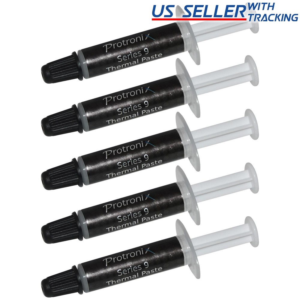 5X High Performance Silver Thermal Grease CPU Heatsink Compound Paste Syringe