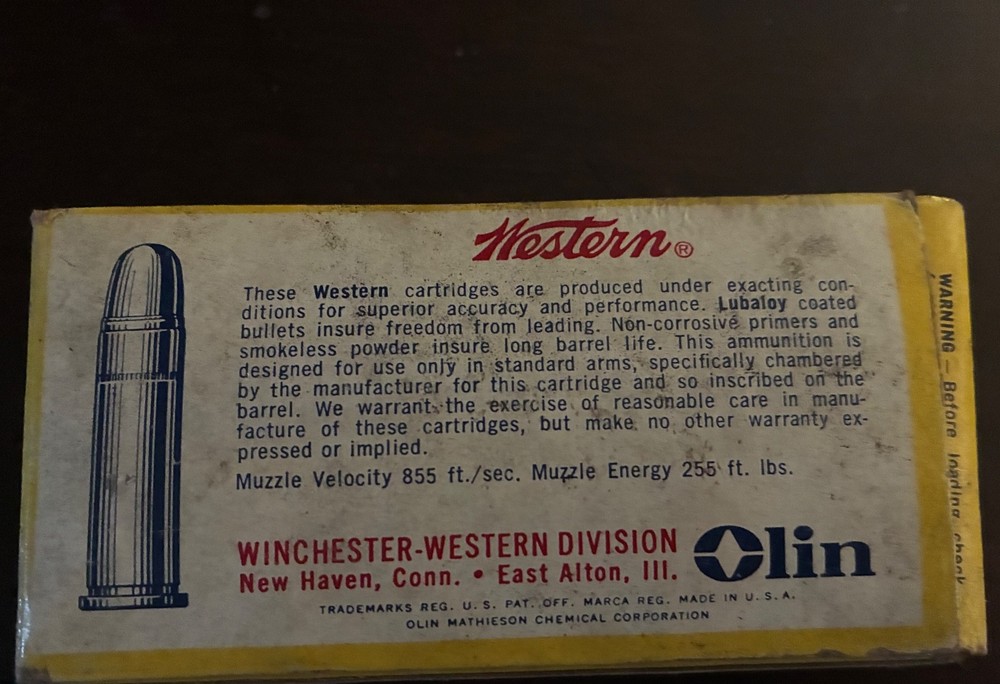 ANTIQUE .38 Special EMPTY Cartridge Boxes