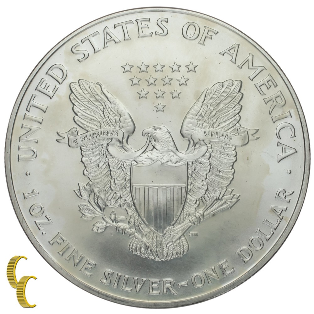 2000 Painted Walking Liberty Silver 1 oz American Eagle $1 w/ Box Uncirculated