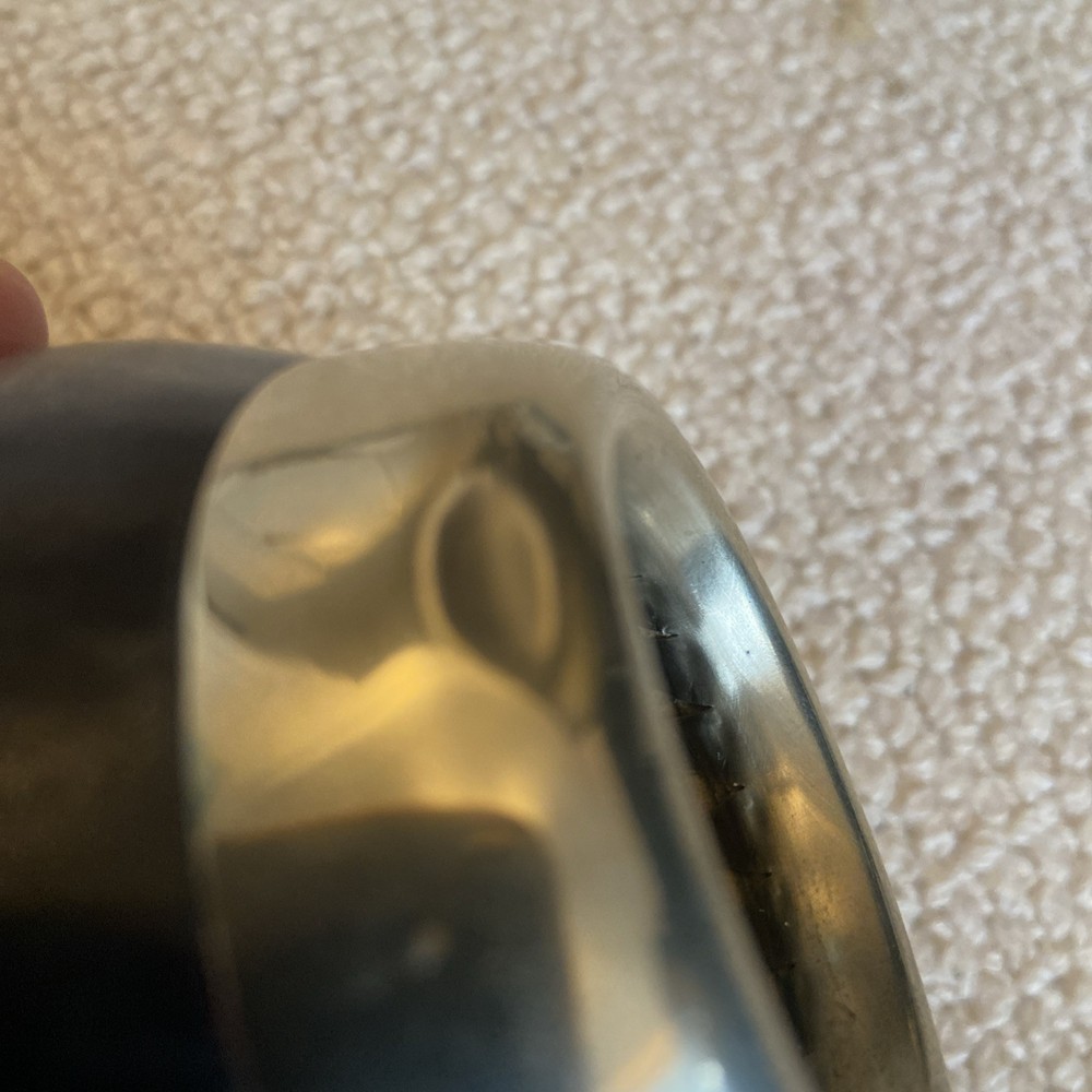 Vintage Silver Gourd Yerba Mate Cup