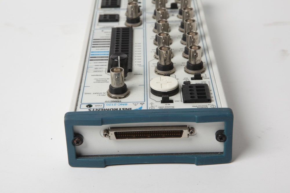 National Instruments BNC-2120 Connector Block w Function Generator, Quad Encoder
