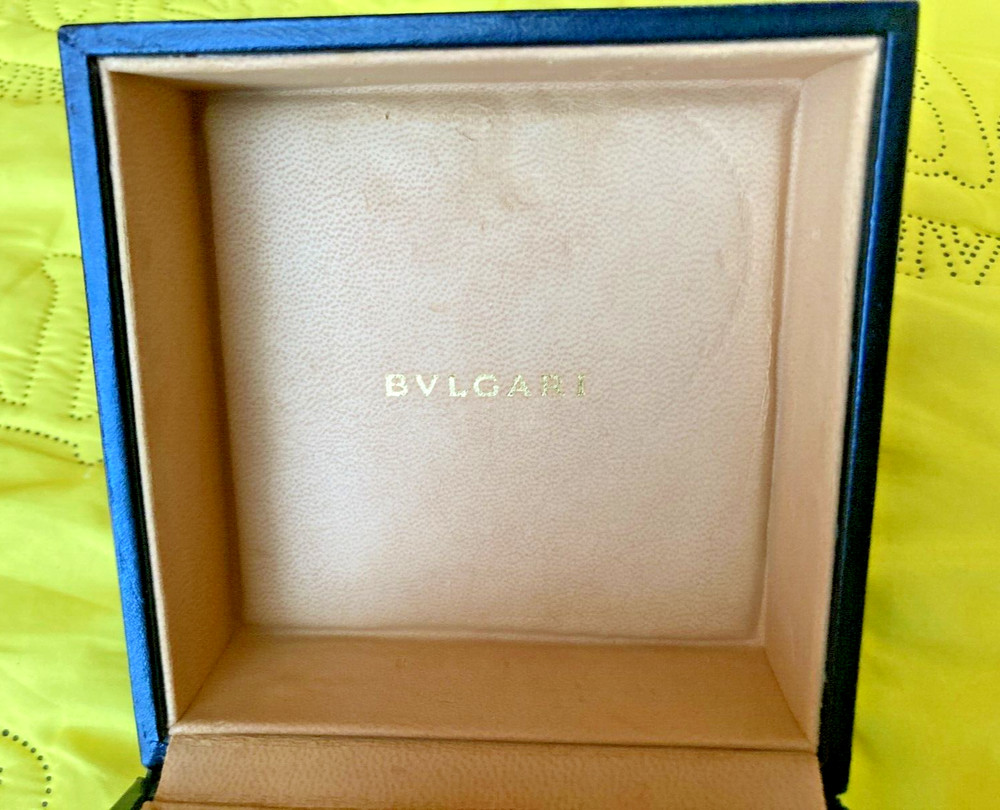 Authentic BULGARI Empty Watch Box Case #S35