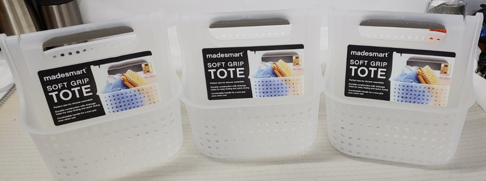 Madesmart Soft Grip Tote 3 Pack
