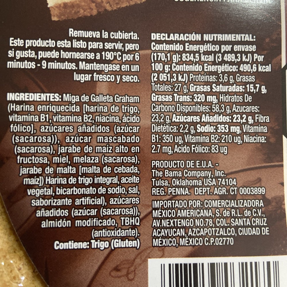 BAMA Cheese Cake Crust