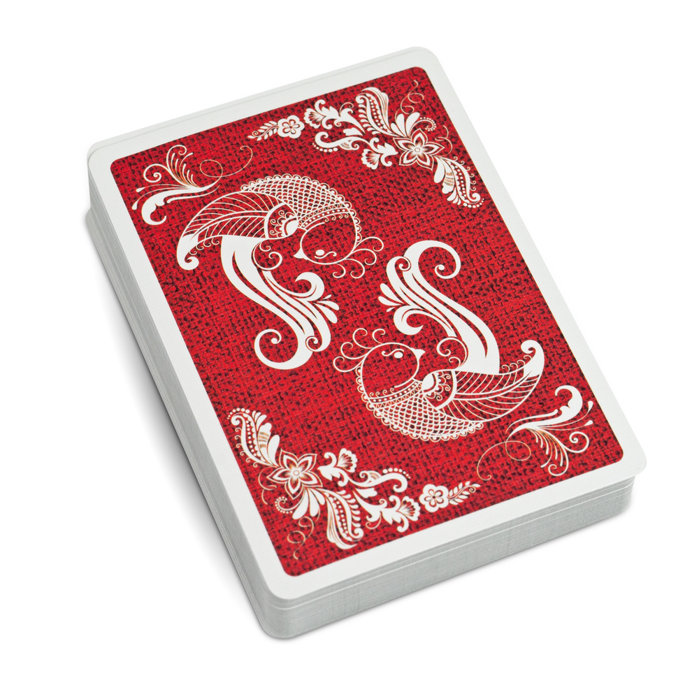 Da Brigh Russian Style Playing Cards Deck (Red)