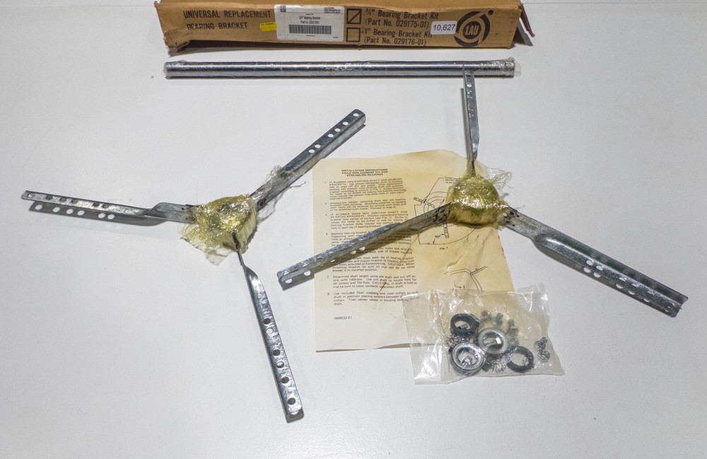 Lau 2917501 Bearing Bracket Mounting Kit 3/4"