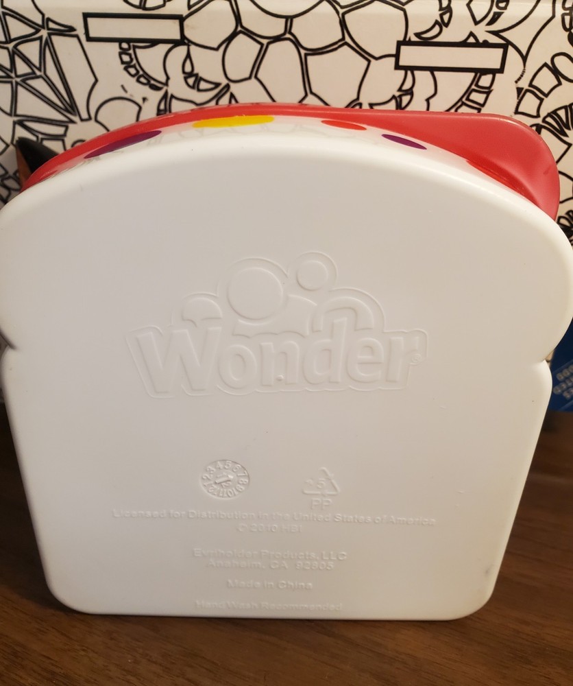 Wonder Bread 2010 Sandwich Container