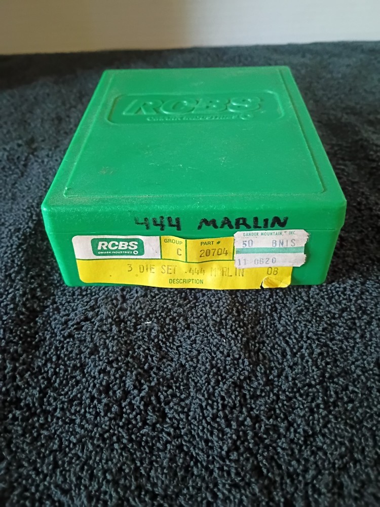 RCBS reloading dies 444 Marlin #20704